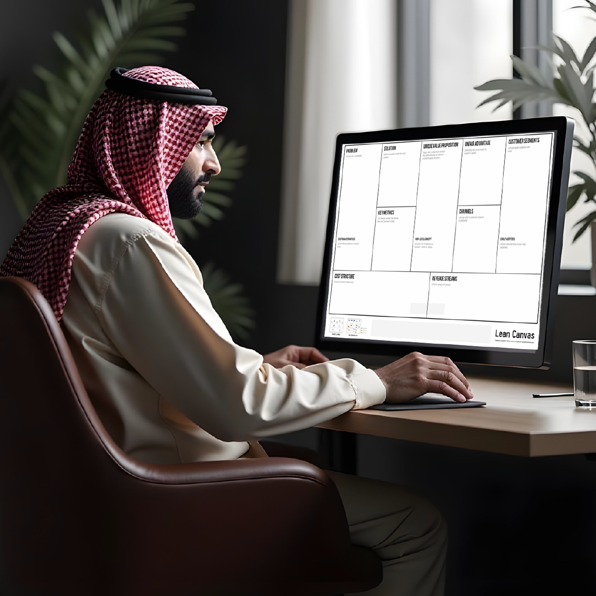 نموذج العمل